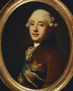 Porträt von Vizekanzler Fürst Alexander Michailowitsch Golizyn, 1764 von Vigilius Erichsen