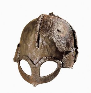 Wikingerhelm Gjermundbu, gefunden in Ringerike, Norwegen von Viking Viking