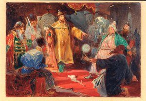 Der Zar Iwan III. (genannt Der Große) von Viktor Andreyevich Simov
