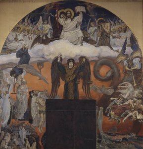 Das Jüngste Gericht, 1885-1896 von Viktor Mikhaylovich Vasnetsov