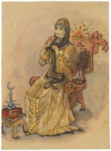 Die Prinzessin, die nie lächelte (Nesmeyana) von Viktor Mikhaylovich Vasnetsov