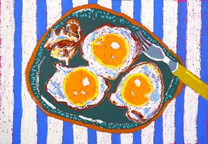 Spiegelei-Frühstück