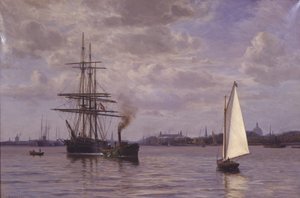 Kopenhagener Reede von Vilhelm Arnesen