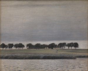 Vorstudie zu Solregn. Gentofte See