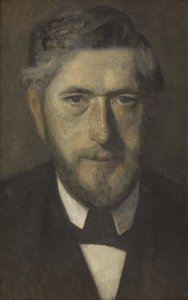 Jens Ferdinand Willumsen. Studie für fünf Porträts von Vilhelm Hammershøi