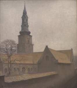 Sankt Petri Kirche, Kopenhagen, 1906 von Vilhelm Hammershøi