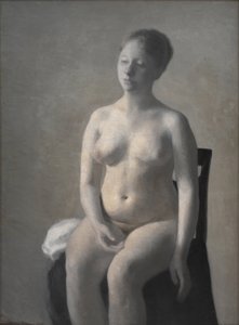 Sitzender weiblicher Akt, 1889