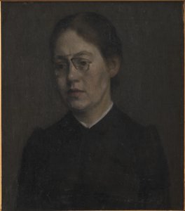 Die Malerin Elisabeth Wandel von Vilhelm Hammershøi