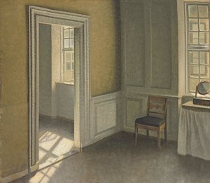 Schlafzimmer, Strandgade 30, 1906