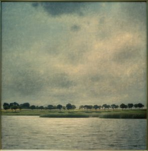 Gentofte See von Vilhelm Hammershoi