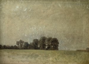 Landschaft, 1909 von Vilhelm Hammershoi