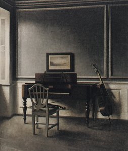 Das alte Klavier. Strandgade 30, 1907