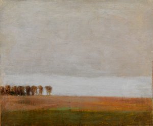 Ansicht von Jægersborg Allé. Gentofte, nördlich von Kopenhagen