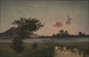 Ein Sommerabend bei Ry von Vilhelm Kyhn