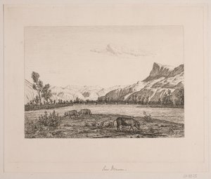 Berglandschaft in Tirol von Vilhelm Kyhn