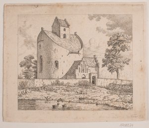 Kirche von Bjernede von Vilhelm Kyhn