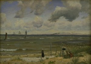 Hornbæk Strand im Norden von Seeland