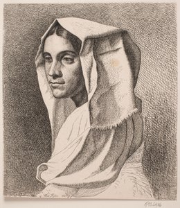 Italienisches Bauernmädchen von Vilhelm Kyhn