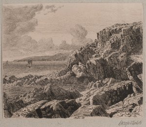 Küstenpartie von Bornholm