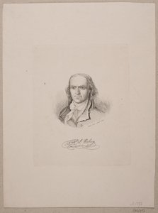 Porträt von P. A. Heiberg von Vilhelm Kyhn