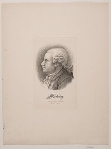 Porträt des Schauspielers Marcus Ulsøe Hortulan von Vilhelm Kyhn