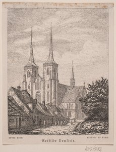 Roskilde Domkirche von Vilhelm Kyhn