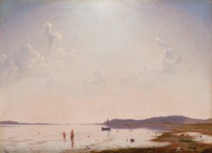 Blick auf den Roskilde-Fjord bei Frederikssund, Seeland von Vilhelm Kyhn
