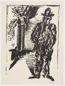 Blatt aus "Klingens Kunstnermappe Nr. 2" von Vilhelm Lundstrøm
