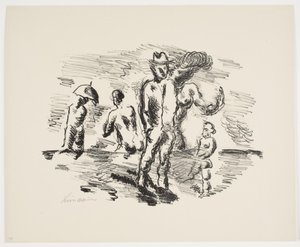 Blatt aus "Klingens Kunstnermappe Nr. 2"