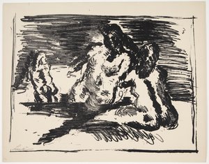 Blatt aus "Klingens Kunstnermappe Nr. 2" von Vilhelm Lundstrøm