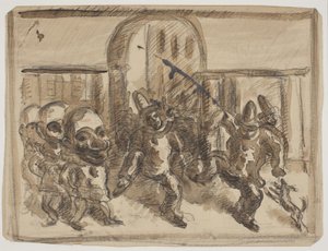 Karneval in Nizza von Vilhelm Lundstrøm