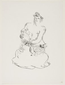 Frau und Kind von Vilhelm Lundstrøm