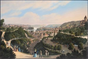 Neustadt, Vysehrad und Smichov, ca. 1830