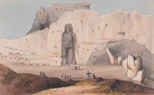 Männliche Figur in Bameean, 200 Fuß hoch von Vincent (after) Eyre