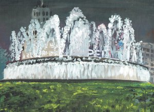 Barcelona Nacht von Vincent Alexander Booth