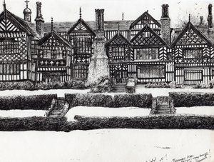 Bramall Hall Bramhall, 2004 von Vincent Alexander Booth