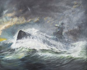 Graf Spee betritt den Indischen Ozean am 3. November 1939, 2006 von Vincent Alexander Booth