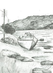 Auf halbem Weg über die Isle of Mull, 2007 von Vincent Alexander Booth