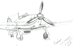 Hawker Hurricane, 2013 von Vincent Alexander Booth