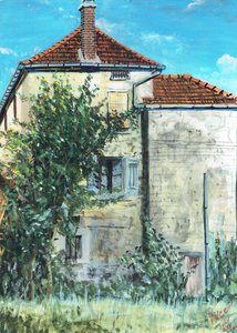 Haus in Laignes, Frankreich, 2006 von Vincent Alexander Booth