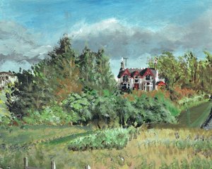 Haus in den Highlands, Creag Dhubh von Vincent Alexander Booth