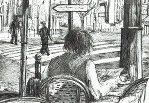 La Rotonde - Paris, 2003 von Vincent Alexander Booth