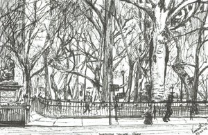 Madison Square Park New York, 2003 von Vincent Alexander Booth