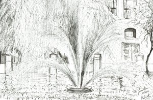Manchester-Brunnen von Vincent Alexander Booth