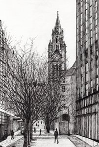 Rathaus Manchester von Deansgate, 2007 von Vincent Alexander Booth