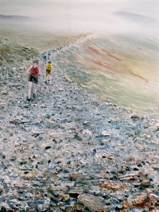 Aufstieg auf Snowdon von Vincent Alexander Booth