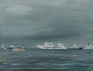 Schiffe und Boote in Cannes