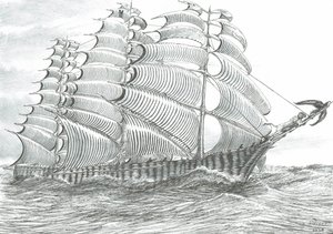 Sturmerschaffer Aralsee, 2020 von Vincent Alexander Booth