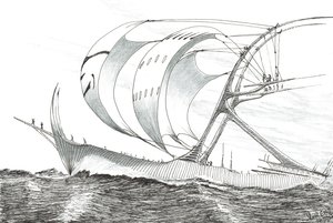 Sturm Schöpfer Kap Fear, 2023 von Vincent Alexander Booth
