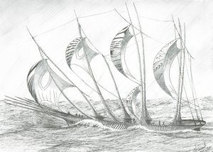 Sturmerschaffer Keltische See, 2020 von Vincent Alexander Booth